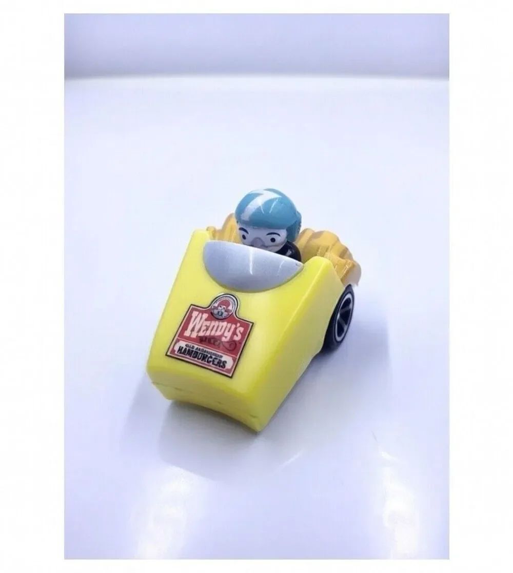 Wendy’s Kids Meal French Fry Car Pull Back Toy 1997